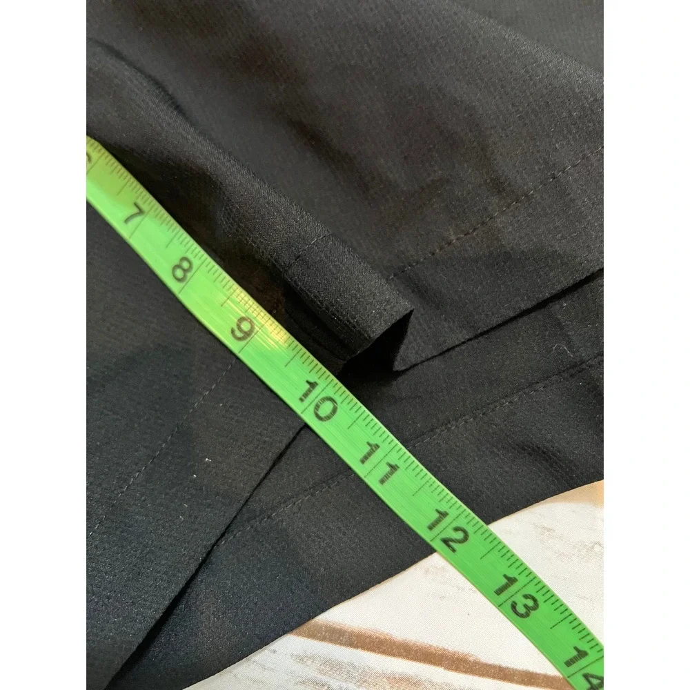 Nike Cargo Athletic Shorts Black Blue Vintage Silver Tag Y2K XL